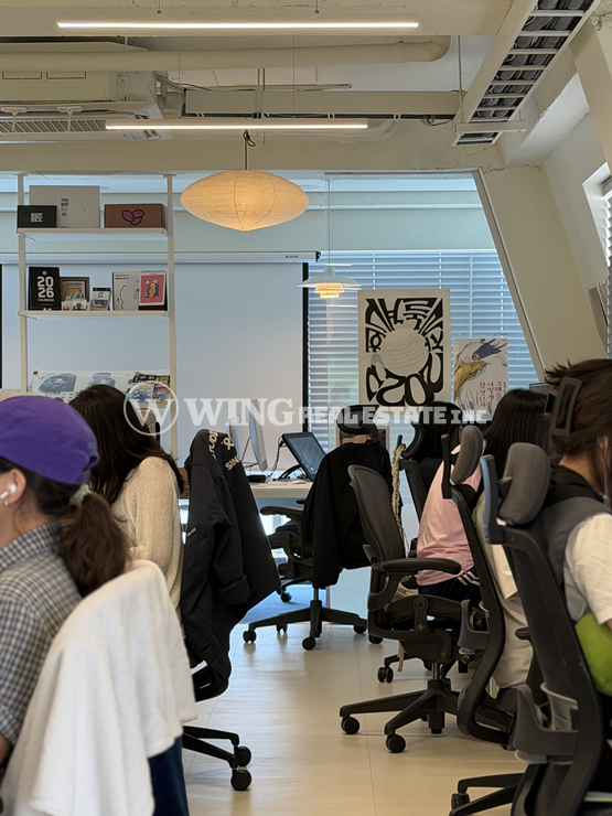 서울 마포구 서교동 풀 인테리어 주차 2대 가능한 세련된 감성 오피스 홍대사무실 임대 월세 매물번호 11244 사진 6